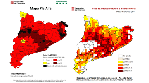 Mapa de Risc d'incendis