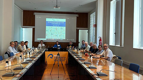 Reunió de l¿executiva de la conferència estatal de defensories universitàries.