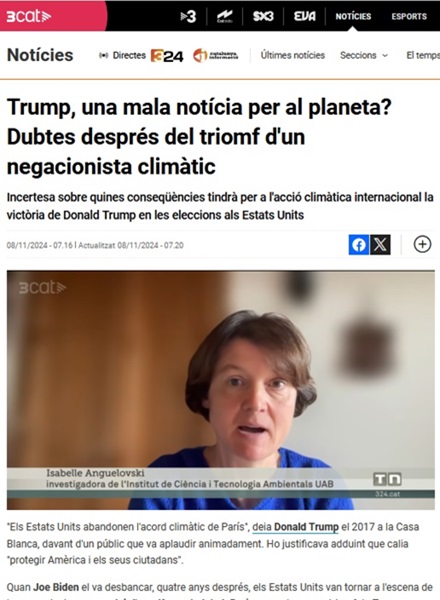 Trump, una mala notícia per al planeta?