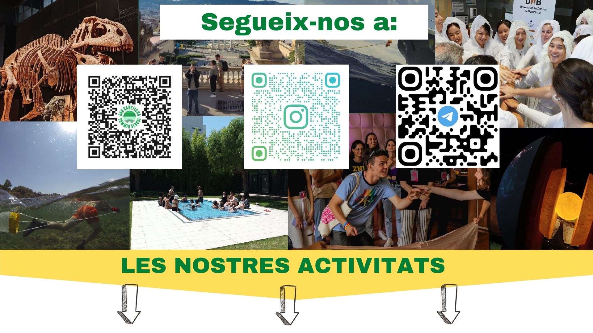 Codis QR per accedir a les xarxes socials